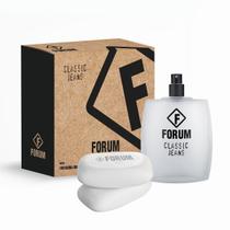 Kit Forum Classic Jeans ( Perfume 100 ml + 2 Sabonetes 80gr cada )