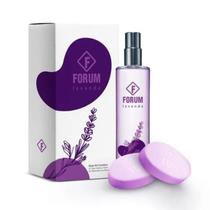Kit Forum Lavanda (Perfume 150ml + 2 Sabonetes Barra 80g)'