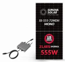 kit Fotovoltaico geração 280 kW/h mês com projetos e frete