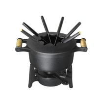 Kit Foundue Doces e Salgados Completo em Ferro Fundido com Suporte Fogareiro - Fundição Santana Kit Foundue Doces e Salgados Completo em Ferro Fundido com Suporte Fogareiro - Fundição Santana