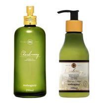 KIT Fragrância Chardonnay + Óleo em Creme Mahogany 200ml