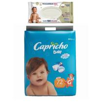 Kit Fralda Capricho Jumbo e Toalha Umedecida Personalidade Kit Fralda Capricho Jumbo e Toalha Umedecida Personalidade