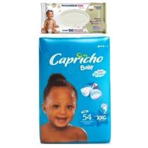 Kit Fralda Capricho Jumbo e Toalha Umedecida Personalidade - Capricho Baby