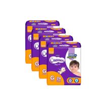 Kit Fralda Cremer Jumbinho - Tam G - 96 fraldas/ Tiras - OFERTA