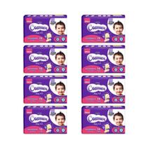 Kit Fralda Cremer Jumbinho - Tam Grandinhos - 112 fraldas/ Tiras - OFERTA