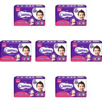 Kit Fralda Cremer Jumbinho - Tam Grandinhos - 98 fraldas/ Tiras - OFERTA