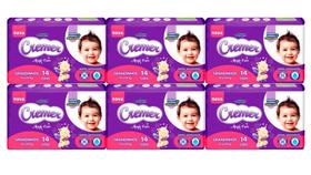 Kit Fralda Cremer Jumbinho - Tam Grandinhos - ATACADO BARATO 84/tiras