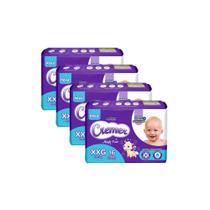 Kit Fralda Cremer Jumbinho - Tam XXG - 64 fraldas/ Tiras - ATACADO BARATO