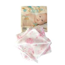 Kit Fralda de Pano simples com 5 unidades - Menina