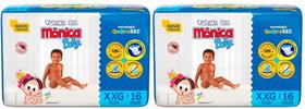 Kit Fralda Descartável Turma da Mônica Baby - Tam XXG - 32 Unidades