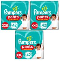Kit Fralda Pampers Pants - Tamanho XXG - 126 Unidades