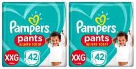 Kit Fralda Pampers Pants - Tamanho XXG - 84 Unidades