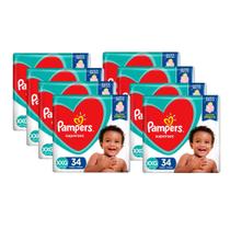 Kit Fralda Pampers Supersec XXG 272 Unidades