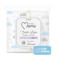Kit Fralda Super Luxo Mami Com 5 Pçs Azul Papi Kit Fralda Super Luxo Mami Com 5 Pçs Azul Papi