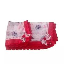Kit fralda Tecido Minnie Vermelha Kit fralda Tecido Minnie Vermelha