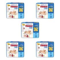 Kit Fralda Turma da Mônica Baby Jumbo - Tam M - 140 Fraldas - ATACADO BARATO Kit Fralda Turma da Mônica Baby Jumbo - Tam M - 140 Fraldas - ATACADO BARATO