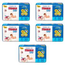 Kit Fralda Turma da Mônica Baby Jumbo - Tam P - 150 Fraldas - ATACADO BARATO
