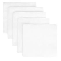 Kit Fraldas com Tecido Duplo Branco 5 Peças Marca: Sato