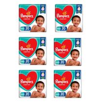 Kit Fraldas Pampers Supersec (Jumbinho) - Tam XXG - 120 fraldas - ATACADO BARATO