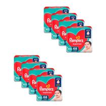 Kit Fraldas Pampers Supersec (Jumbo) - Tam XG- 544 Fraldas - OFERTA