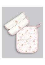 Kit Fraldinhas Estampado Anjos Baby Kit Fraldinhas Estampado Anjos Baby