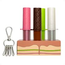Kit Fran ChilliCake By Franciny Ehlke (Chilli23 + Pinkchilli + Chocochilli + Greenchilli + Acessório Para Montar)