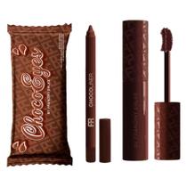 Kit Fran Chocoeyes Máscara Cilios Marrom E Lápis Multifuncional - Franciny Ehlke - Fran Ehlke Kit Fran Chocoeyes Máscara Cilios Marrom E Lápis Multifuncional - Franciny Ehlke - Fran Ehlke