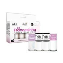 Kit Francesinha Unhas Clássicas 4 Esmaltes Bella Brazil Kit Francesinha Unhas Clássicas 4 Esmaltes Bella Brazil