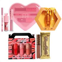Kit Franciny Ehlke: Kit Love + Lip Honey + Kit Glosslicious com 3 + Chocochilli