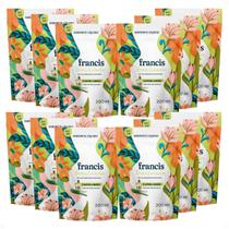 Kit Francis Refil Sabonete Líquido Corpo e Mãos Capim Limão 200ml Com 12