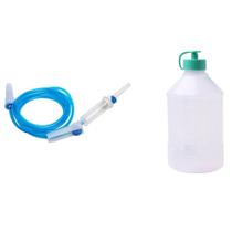 Kit Frasco 300 ML e Sonda para Nutrição Enteral Embramed - Cremer