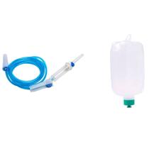 Kit Frasco 500 ML e Sonda para Nutrição Enteral Embramed