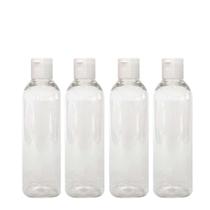 Kit Frasco para Viagem 80ml c/ 4 Peças Valvula Flip Top