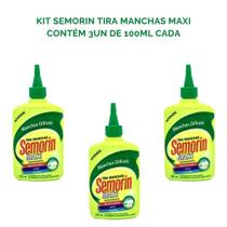 Kit Frasco Semorin Maxi Tira Manchas Difíceis Pré Lavagem