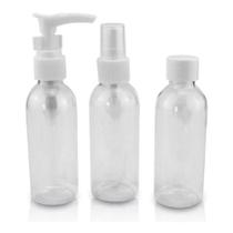 Kit Frascos para Viagem 3 Peças N240284-8 Branco - Quanhe