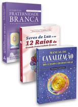 Kit Fraternidade Branca - Tarot + Seres de Luz e os 12 raios + Manual de canalização dos 12 raios - Editora Alfabeto