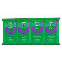 Kit Free Wipes Lenço Umedecido Antisseptico com 4 Unidades Kit Free Wipes Lenço Umedecido Antisseptico com 4 Unidades