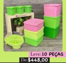 Kit Freezer 10 peças - Jeitosinhos 800ml + 400m + 80ml e Forma de gelo