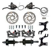 Kit Freio A Disco Alavanvas Cubos Cabos Adaptador De Pinça Kit Freio A Disco Alavanvas Cubos Cabos Adaptador De Pinça