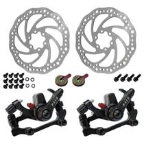 Kit Freio A Disco Bike Aro 29 Completo Dianteiro Traseiro