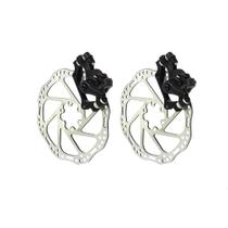 Kit freio a disco mecânico dt/tr com pinça e rotor 160mm