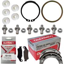 Kit Freio, Bucha, Anel, Prisioneiro Coroa Nx 200/ Xr 200 Kit Freio, Bucha, Anel, Prisioneiro Coroa Nx 200/ Xr 200