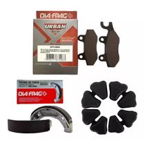 Kit Freio Cbx 250 Twister Pastilha , Coxim Coroa e Lona 0,25 Kit Freio Cbx 250 Twister Pastilha , Coxim Coroa e Lona 0,25