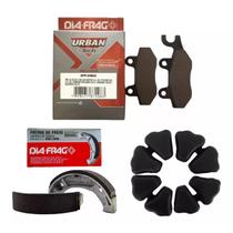 Kit Freio Cbx 250 Twister Pastilha , Coxim Coroa E Lona 0,25 Kit Freio Cbx 250 Twister Pastilha , Coxim Coroa E Lona 0,25
