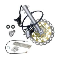Kit Freio Discão Dourado Cg Fan150 Titan150 09 A 13 Raio 4mm