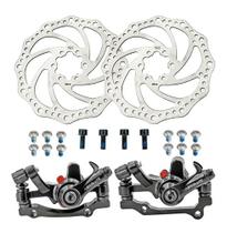 Kit Freio Disco Mecânico Disco Pinça Rotor 160 Kit Freio Disco Mecânico Disco Pinça Rotor 160