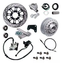 Kit Freio Disco Titan150 04/08 Pinça 150 Mix Sem Canela