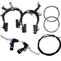 Kit Freio Ferradura Completo Com Cabo e Conduite