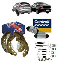 Kit Freio Traseiro Sapata Cilindro Novo Ka New Fiesta