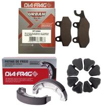 Kit Freio Twister Cbx 250 Lona Pastilha E Coxim Coroa Kit Freio Twister Cbx 250 Lona Pastilha E Coxim Coroa
